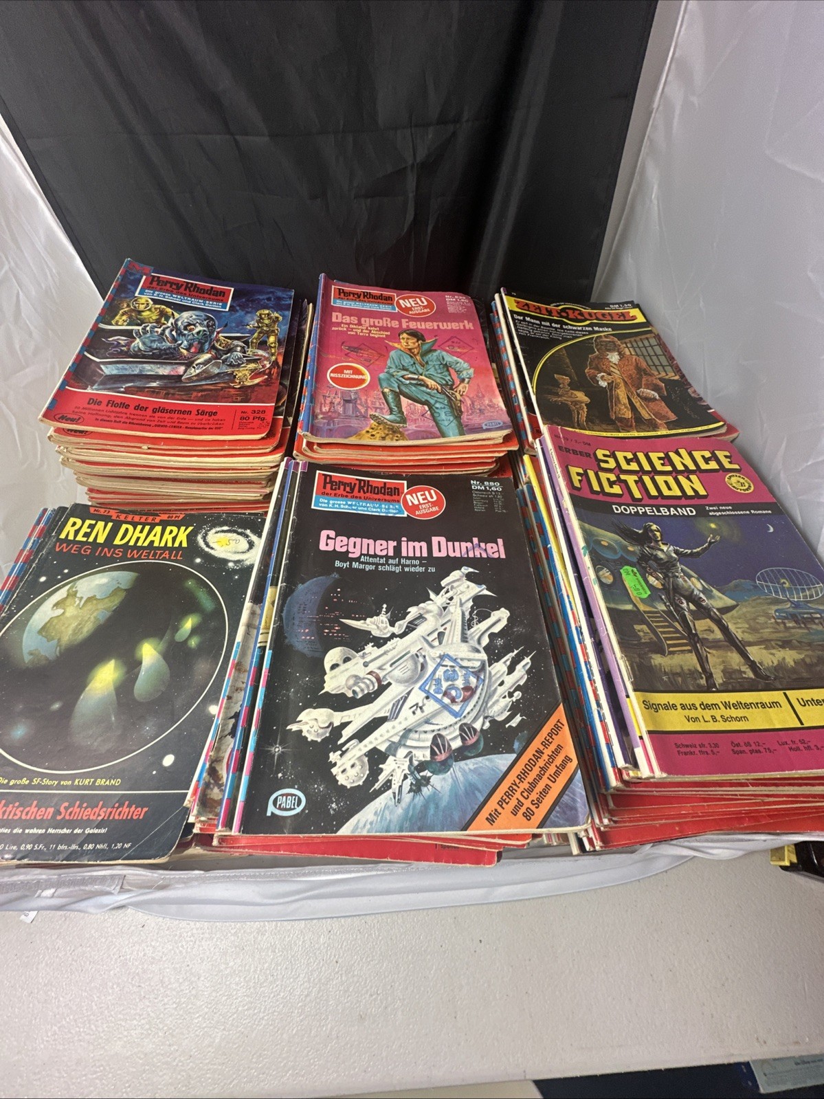 Perry Rhodan Lot Sci-fi 270+ Books Rare 1960s-1970s Science Fiction Zeit Kugel