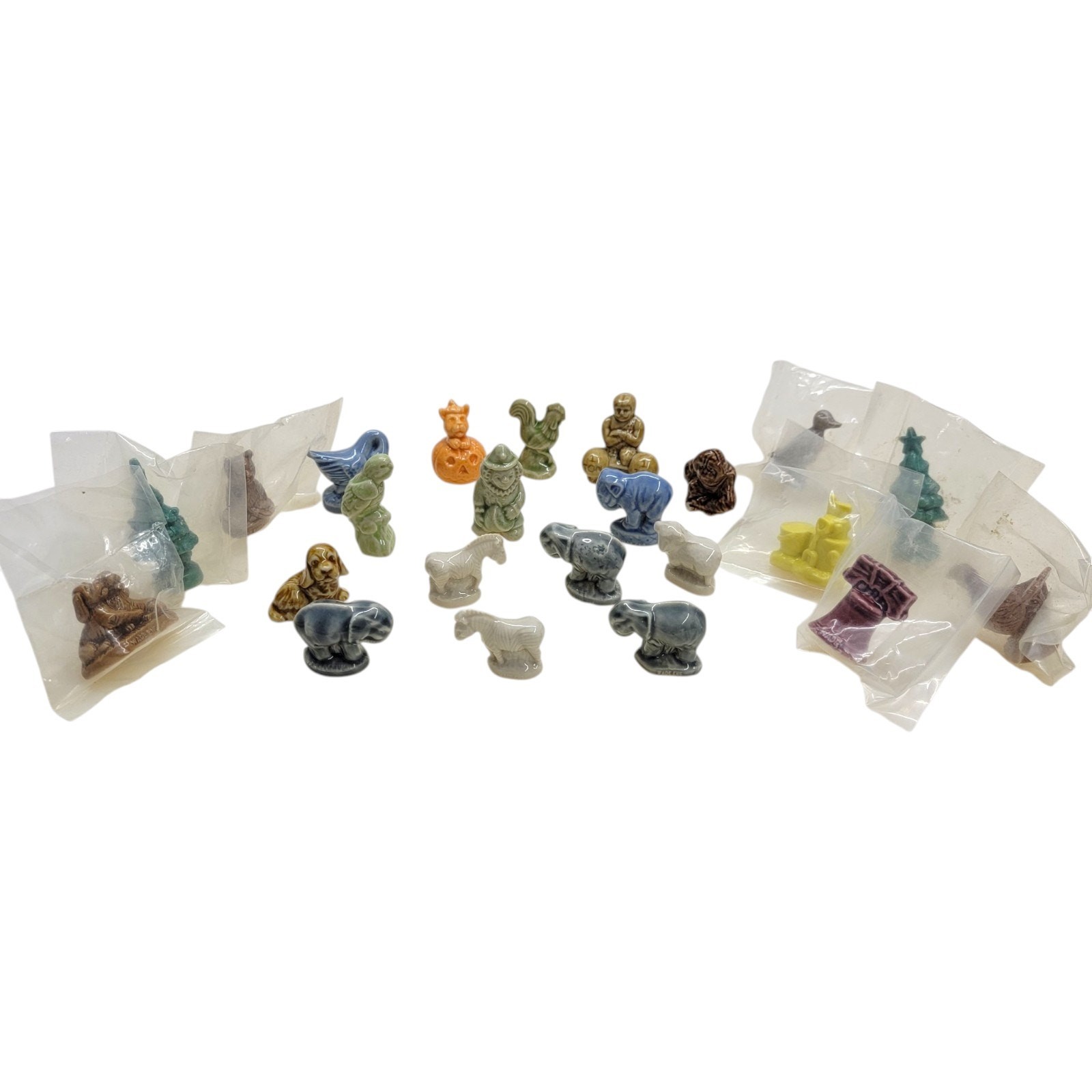 Vintage Wade England Red Rose Tea Figurines Lot 23 Whimsies Animals 8 Sealed