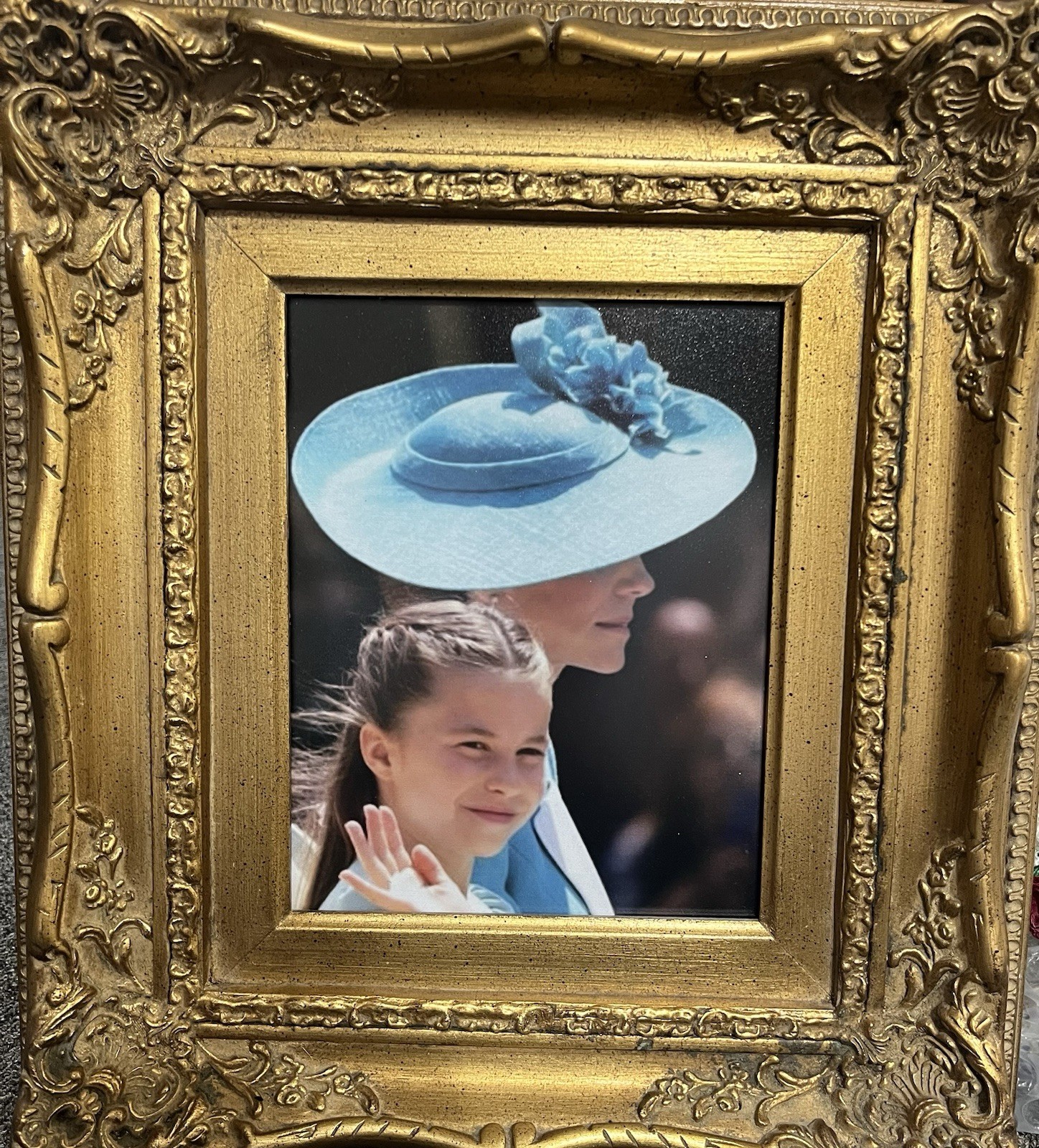 Princess Catherine Of WalesFramed Actual Photograph In Heavy Magnificent Frame/