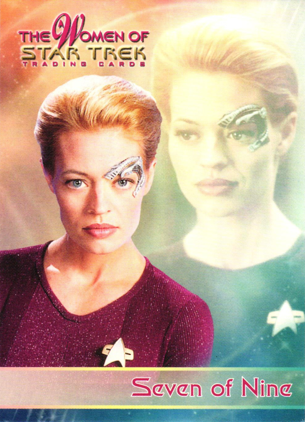 2009 Rittenhouse The Women of Star Trek / SEVEN OF NINE Promo Card P1
