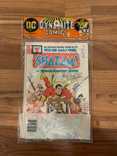 1977 DC Comic Pac C-1 Shazam #27 Superboy 223 All Star 64 Justice Society SEALED
