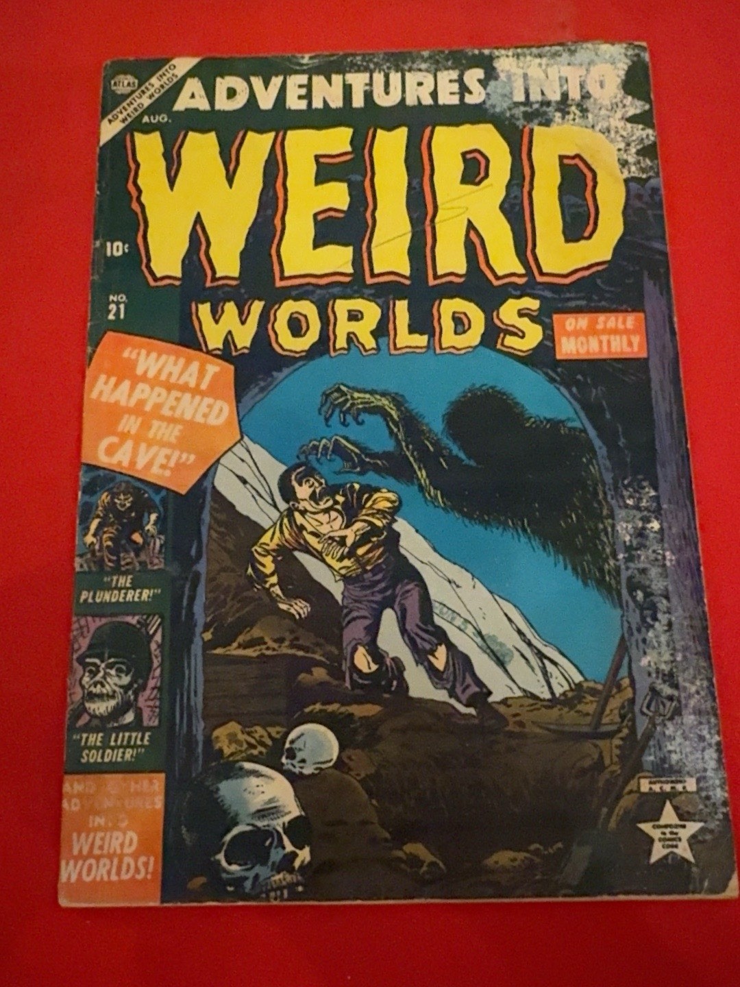 Adventures Into Weird Worlds #21 1953 Atlas Pre-Code Horror Stan Lee Romita