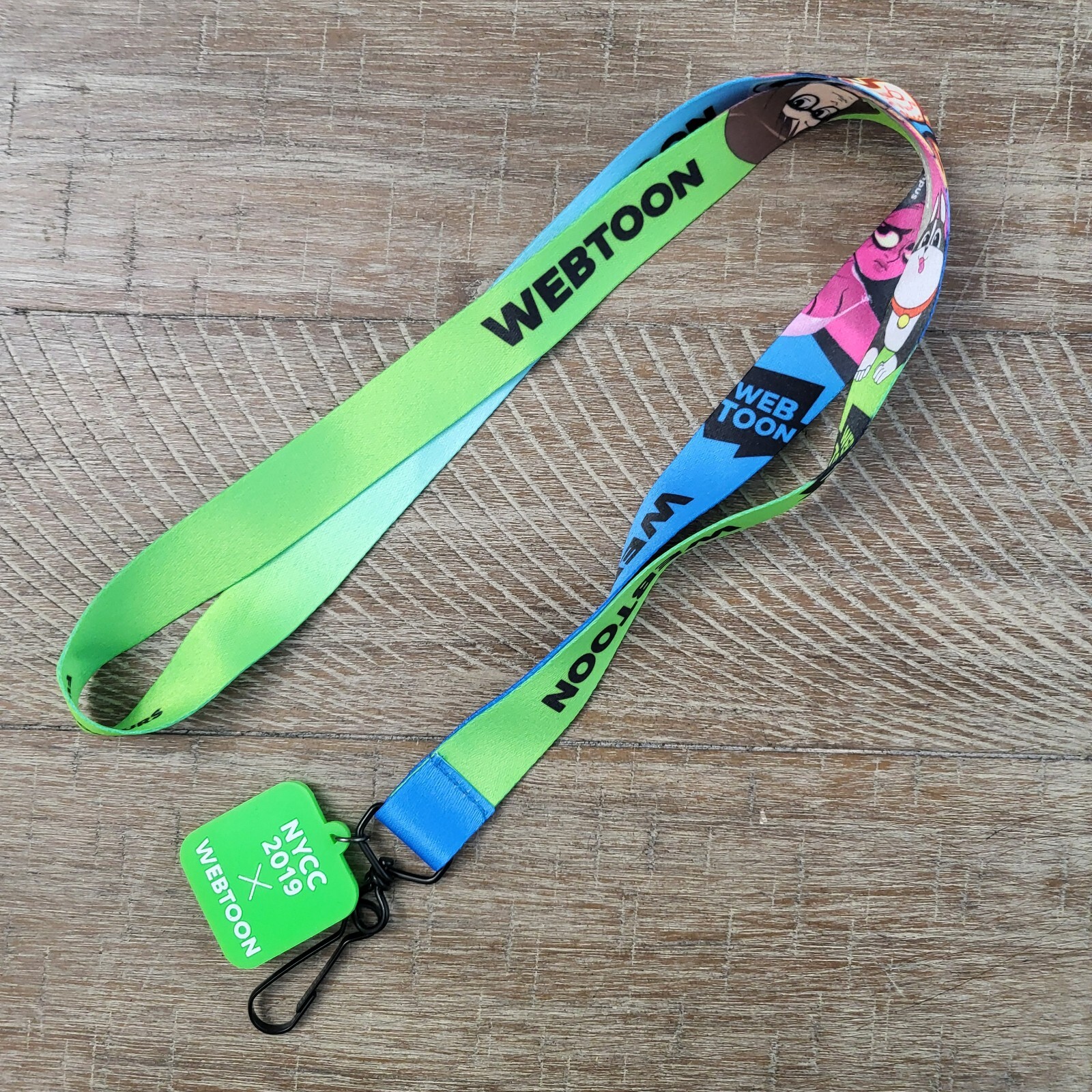 NEW NYCC 2019 WEBTOON LANYARD