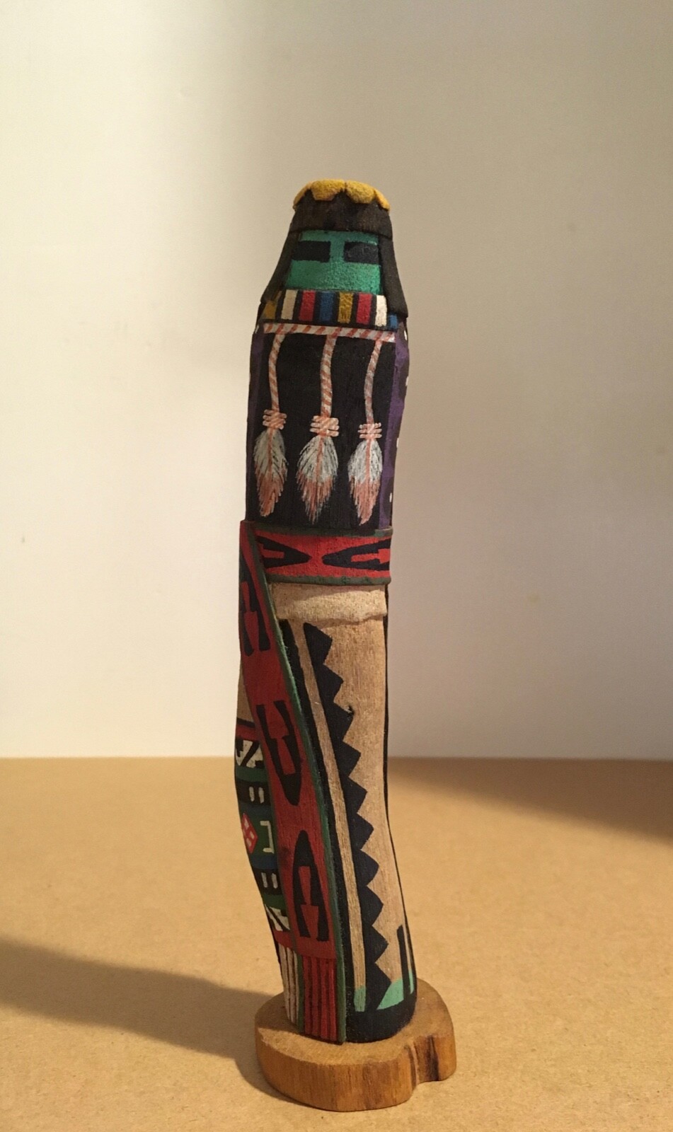 Vintage Hopi Kachina Katsina Doll Wood Carving by Artist Ila Lou Lomawaima