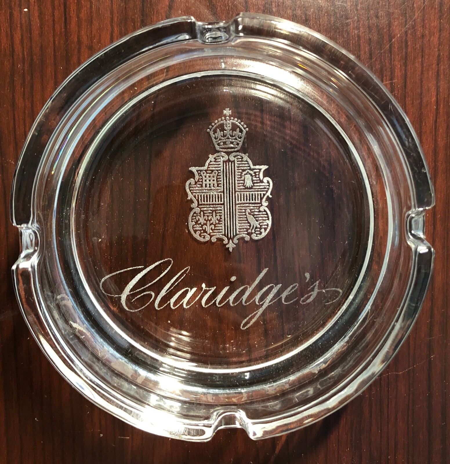 Vintage 5-Star Luxury Claridge's Hotel London England Ashtray Vintage 5-Star Luxury Claridge's Hotel London England Ashtray