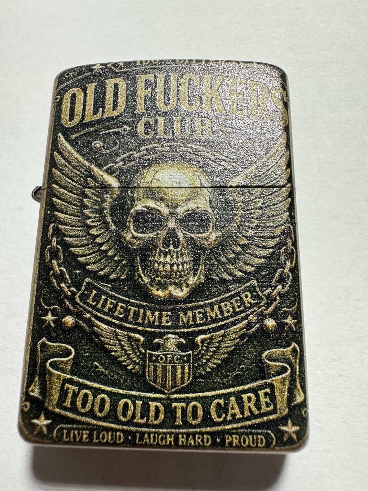 COOL Old Fkers Club Lighters. Join The Club. 5 Are Available.