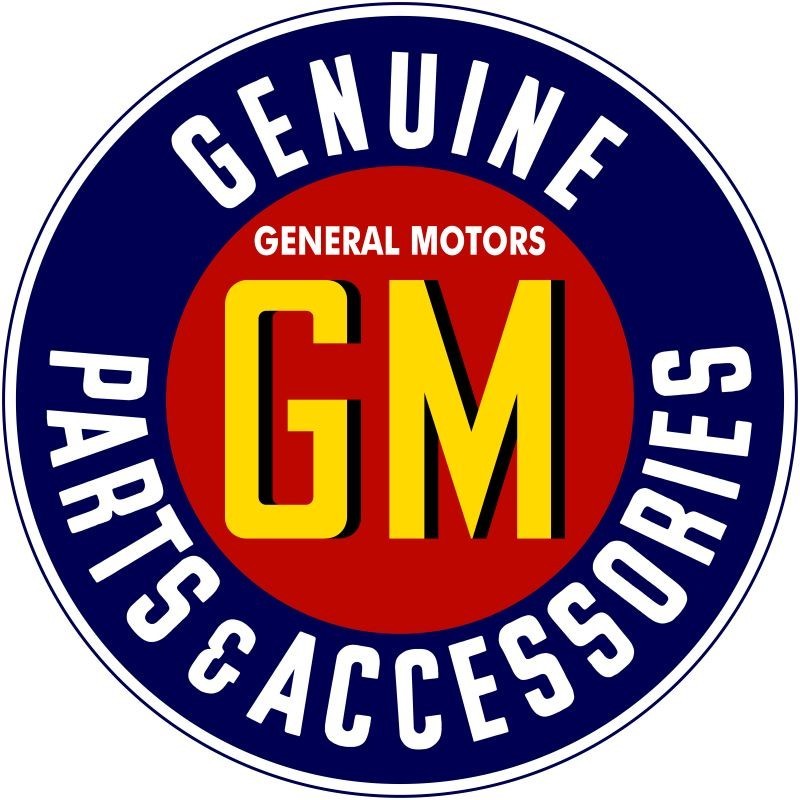 GM General Motors Genuine Parts & Service NEW METAL SIGN: 12\