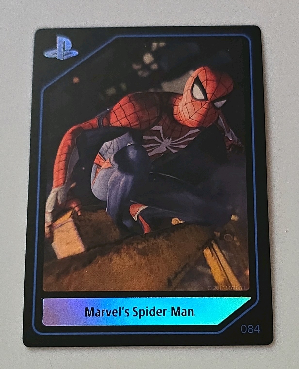 /L@@K RARE\ Sony PlayStation Experience PSX 2017 Spiderman  #084 Trading Card.