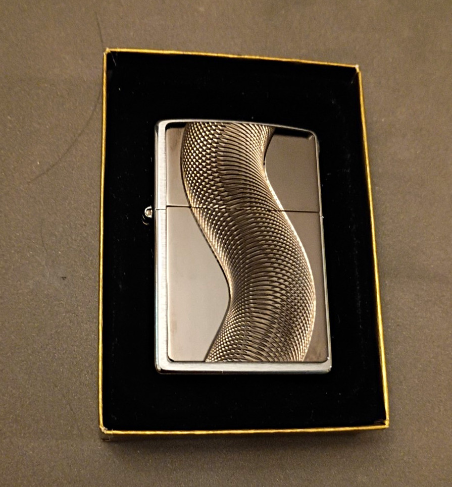 Zippo 684 Texas Twister Collectible Cigarette Lighter in Box Zippo 684 Texas Twister Collectible Cigarette Lighter in Box