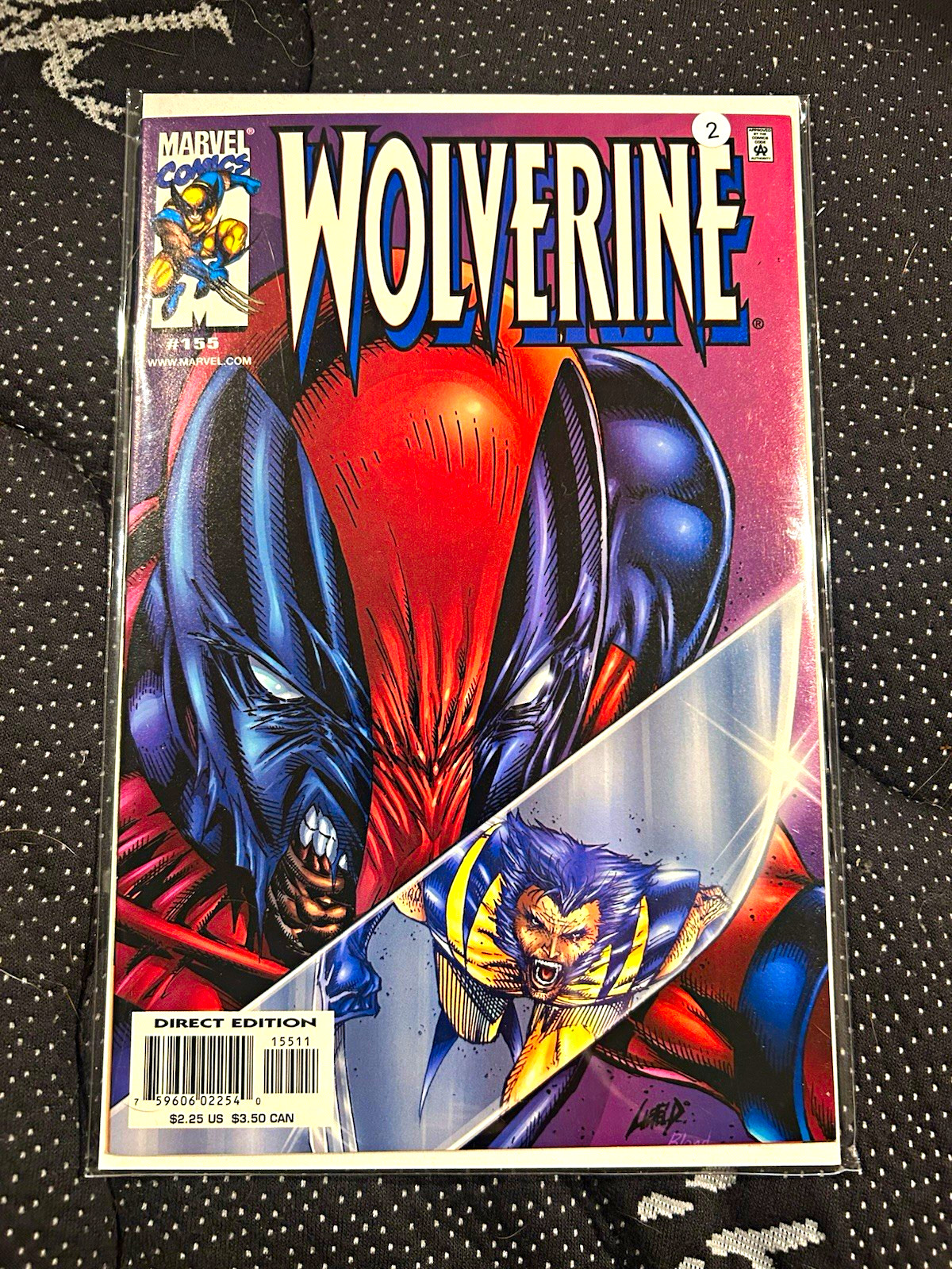 Marvel Comics Wolverine #155 Direct Edition Single Issue Erik Larsen