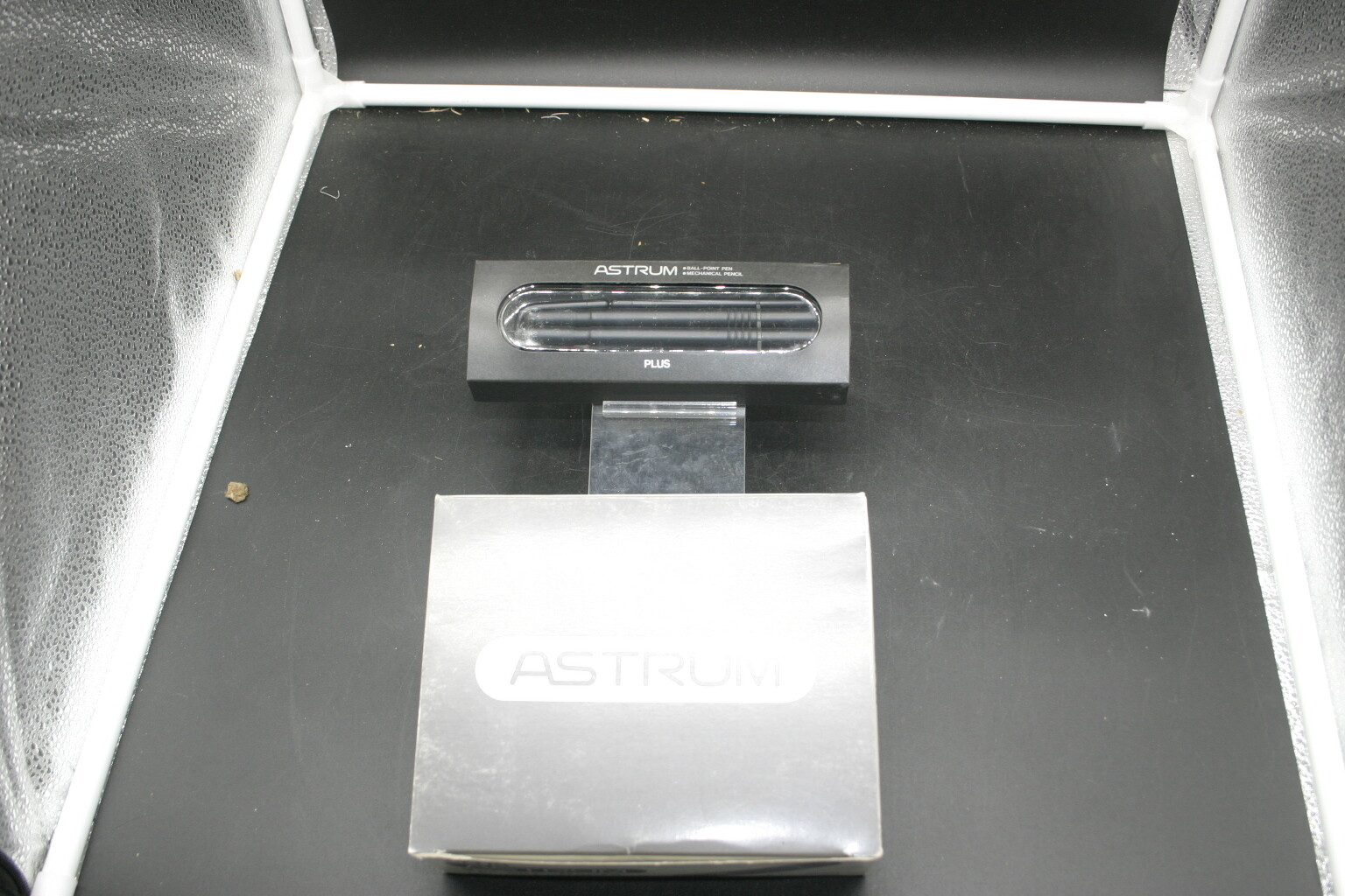 ASTRUM PLUS: Pen and Pencil set, Black, Sleek design MCM Brand NEW NOS WOW