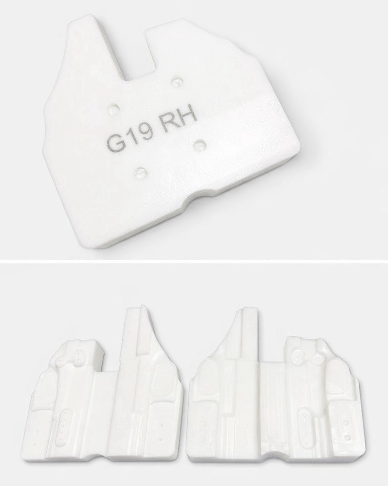 Multi-Mold EPIC Compression Mold Set Glock 19 – Right-Hand – Thermoforming Tool Multi-Mold EPIC Compression Mold Set Glock 19 – Right-Hand – Thermoforming Tool