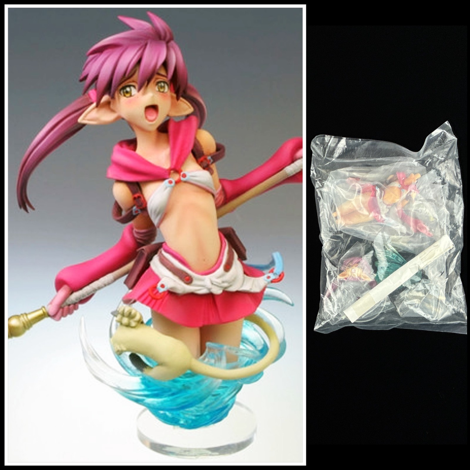 Medicos Queen's Blade Nowa 2P Color Ver. Super Chouzou Bust Anime Figure Japan