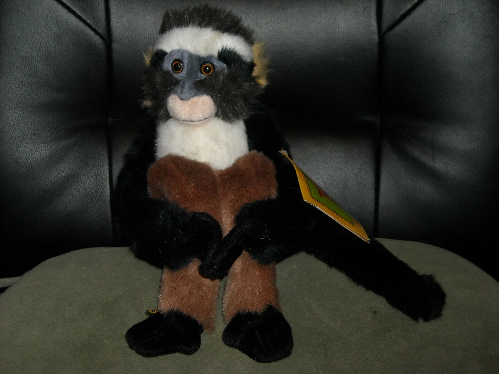 1999 wild republic K & M international wolf\'s guenon African Monkey Tahoo 17\