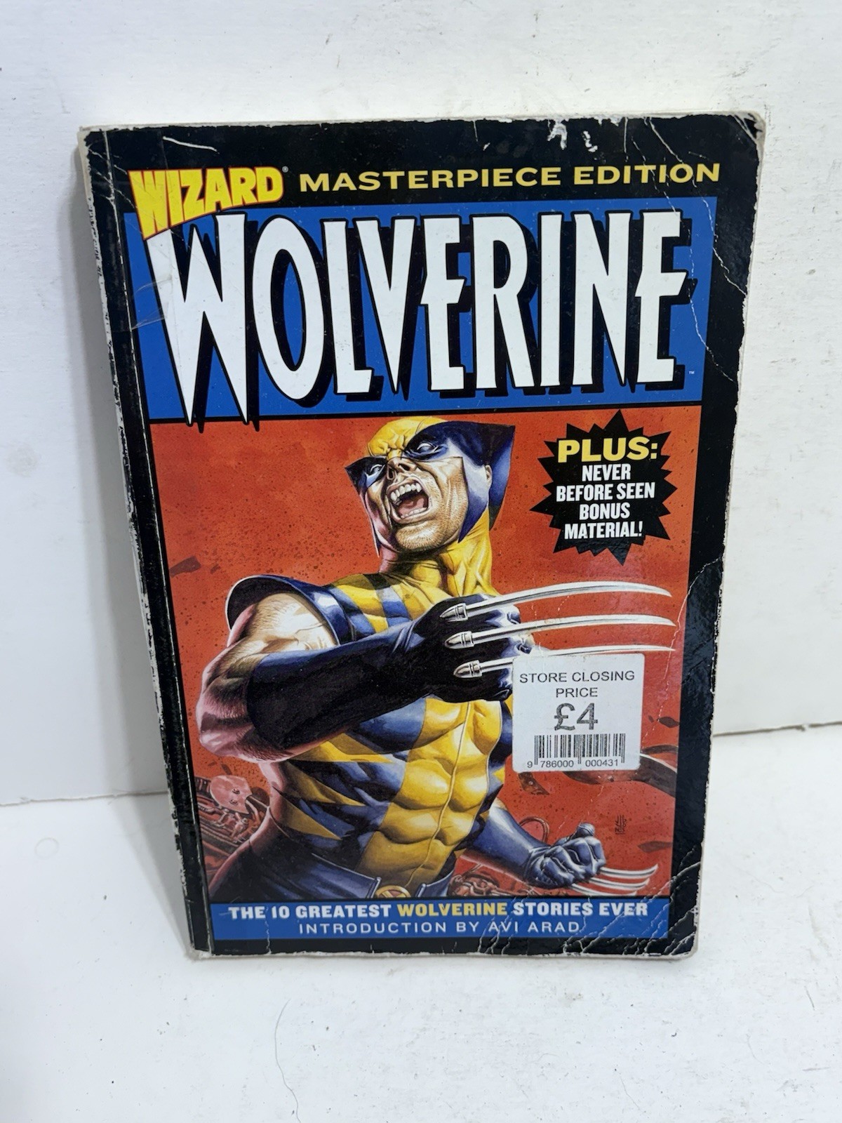 Wizard Wolverine Masterpiece Edition Volume 1 Hardcover 2004 HC ~ Jim Lee Wizard Wolverine Masterpiece Edition Volume 1 Hardcover 2004 HC ~ Jim Lee