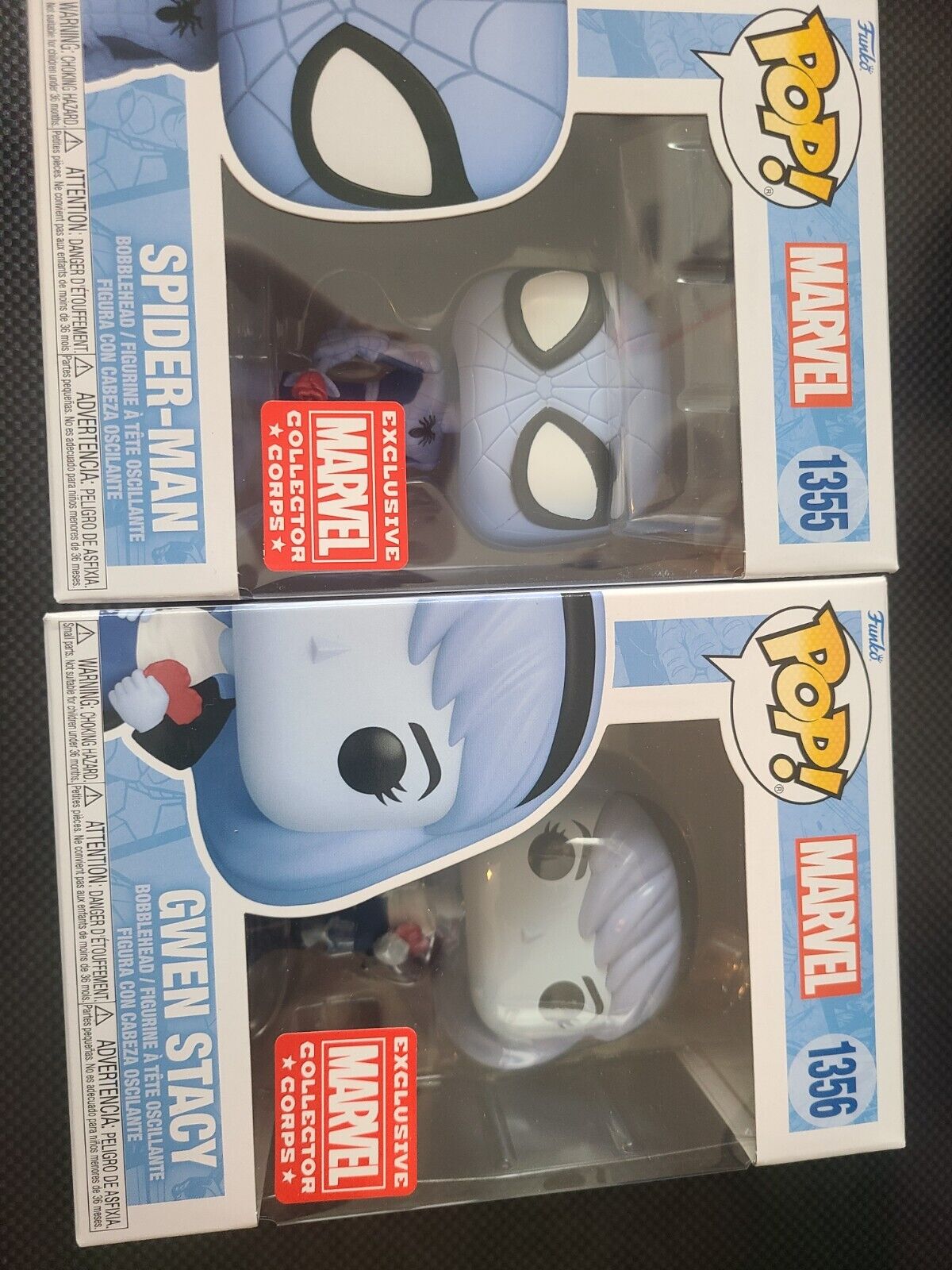 FUNKO Marcel Collector Corpse Spideman And GWEN STACY