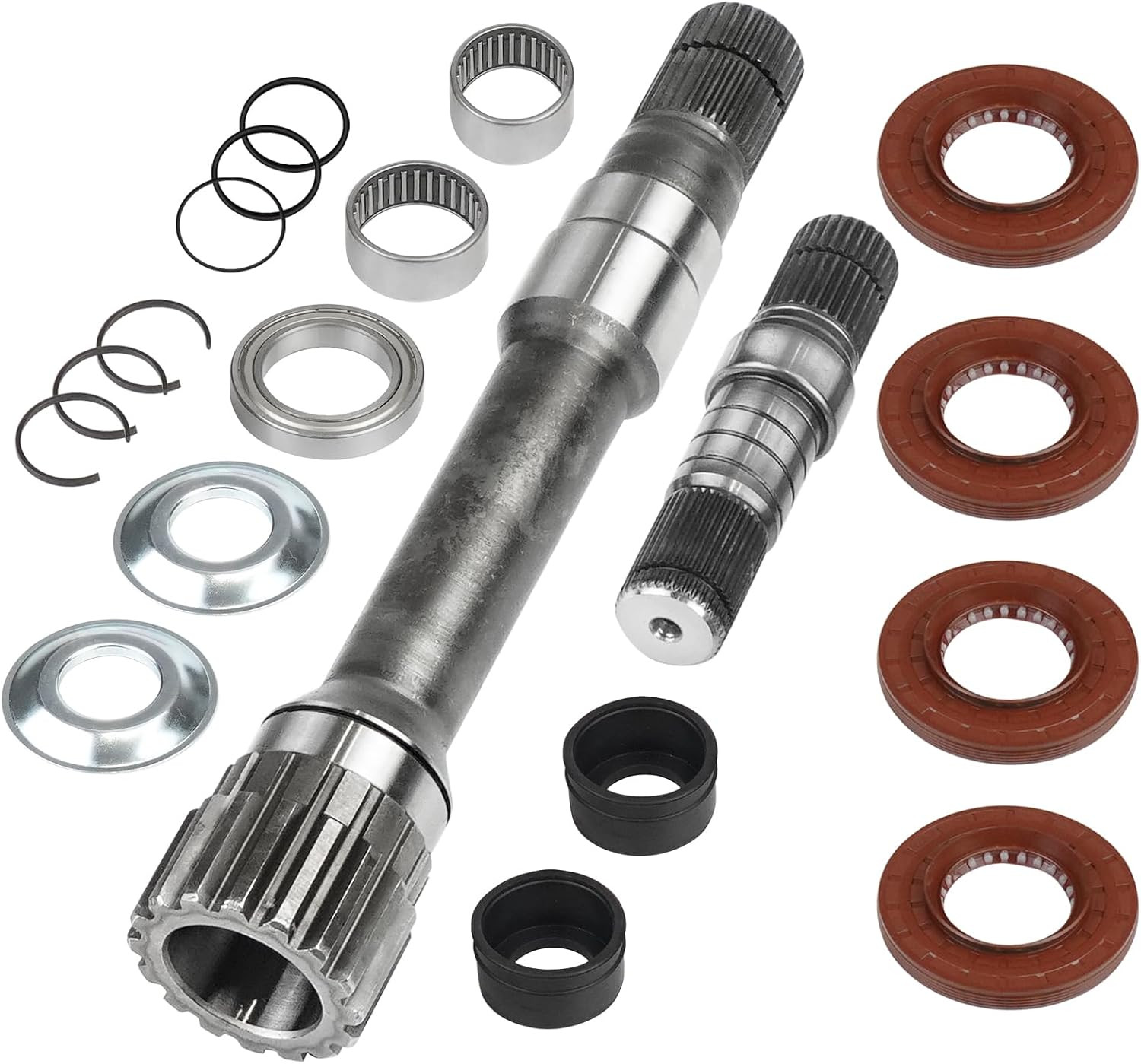 Right Front Differential Axle Intermediate Shaft Kit Compatible with Dodge Ram 1