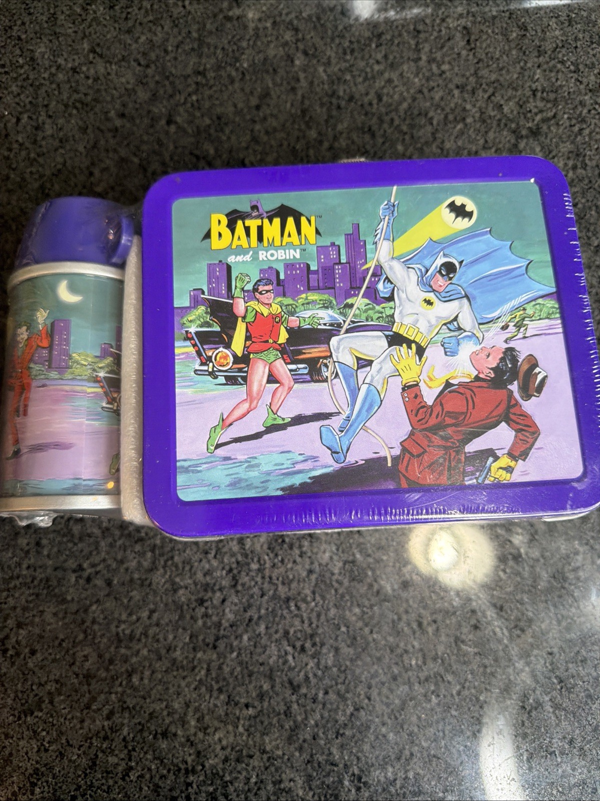 Hallmark 1999 Batman And Robin Limited Edition Mini Lunch Box Sealed