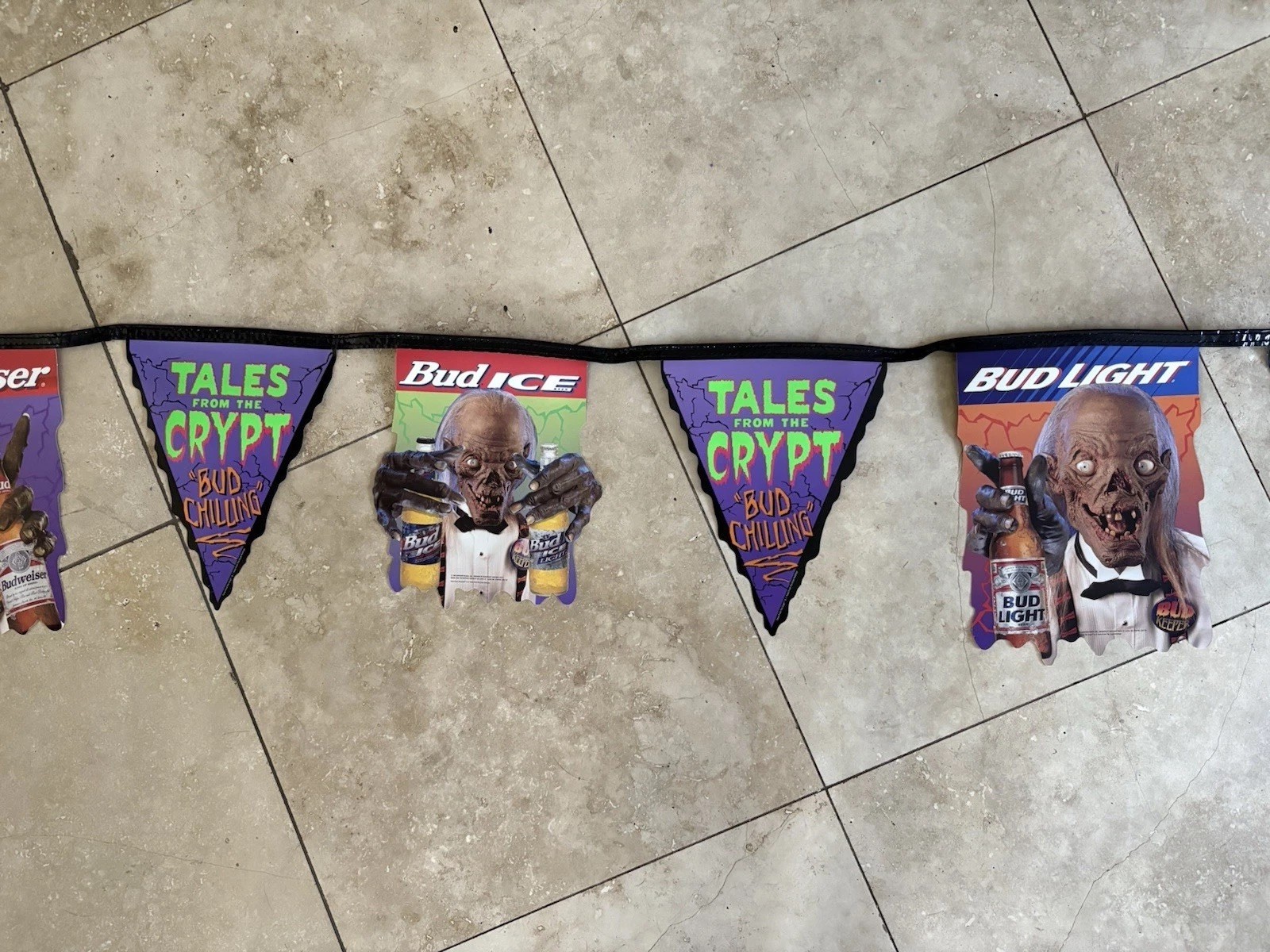 Vintage Halloween Bud Light Tales From the Crypt Bud Chillin Vintage Bud Light