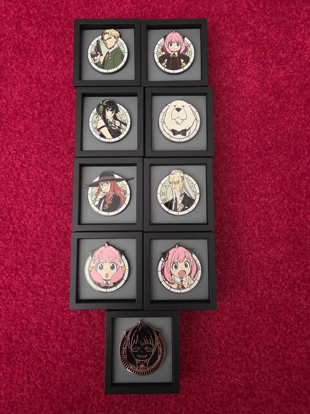 Figpin Spy X Family Mystery Minis W/ Redemption.