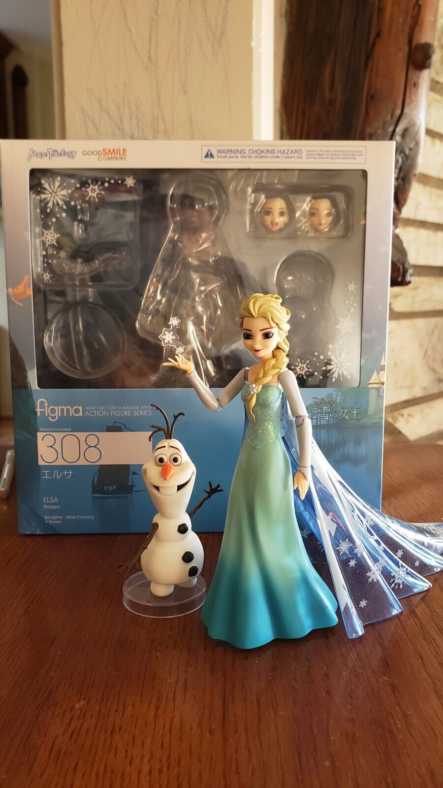 Figma Elsa Disneys Frozen 308 Action Figure Max Factory Read Description 