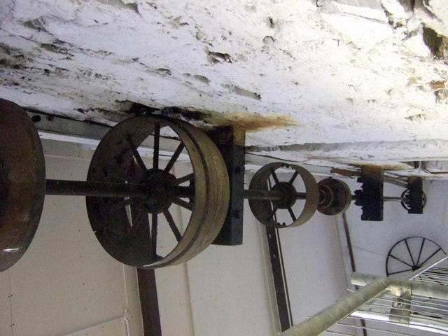 Photo 6x4 Gear shaft at Melin Tregwynt Granston This is part of the mecha c2009