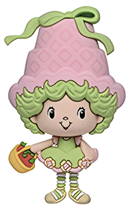 The World of Strawberry Shortcake Series 2 Figural Bag Clip Lime Chiffon