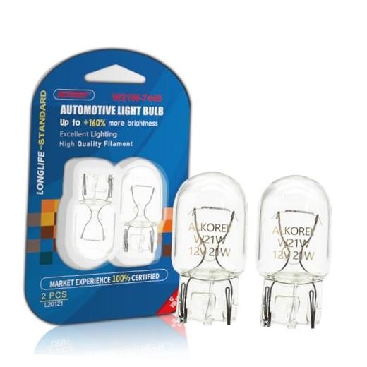 -T20 W21W Bulb,2700K Warm White 12V 21W Replacement Bulbs for Back Up 7440