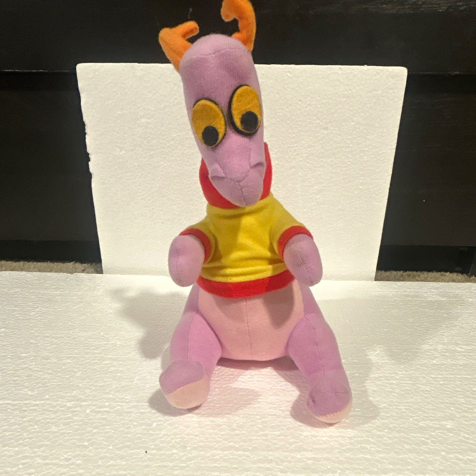 FIGMENT Dragon Plush Felt Eyes Walt Disney Epcot Center Original 1982 10
