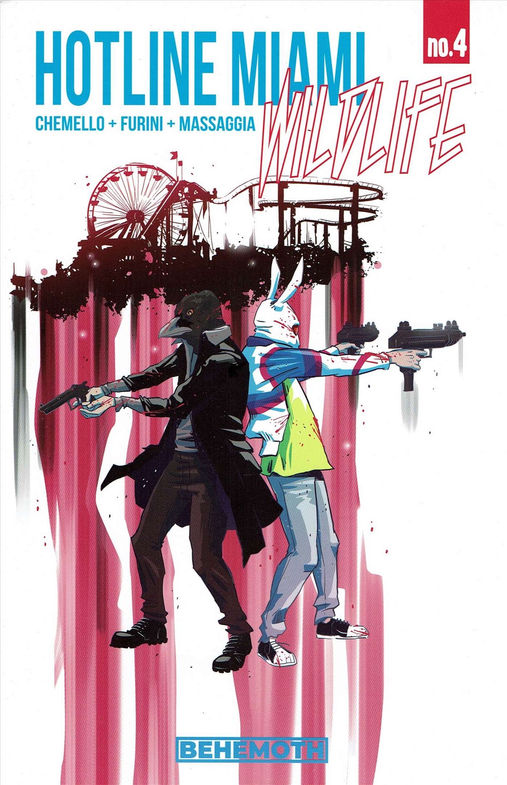 Hotline Miami: Wildlife #4 VF/NM; Behemoth | Based on Video Game - w/Bag+Board Hotline Miami: Wildlife #4 VF/NM; Behemoth | Based on Video Game - w/Bag+Board