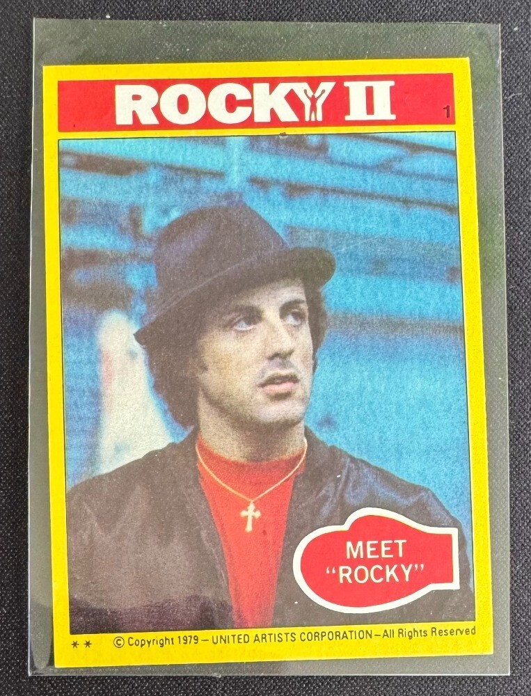 1979 Topps Rocky II Trading Cards U Pick Complete Your Set NM/MNT+ Rookie Set