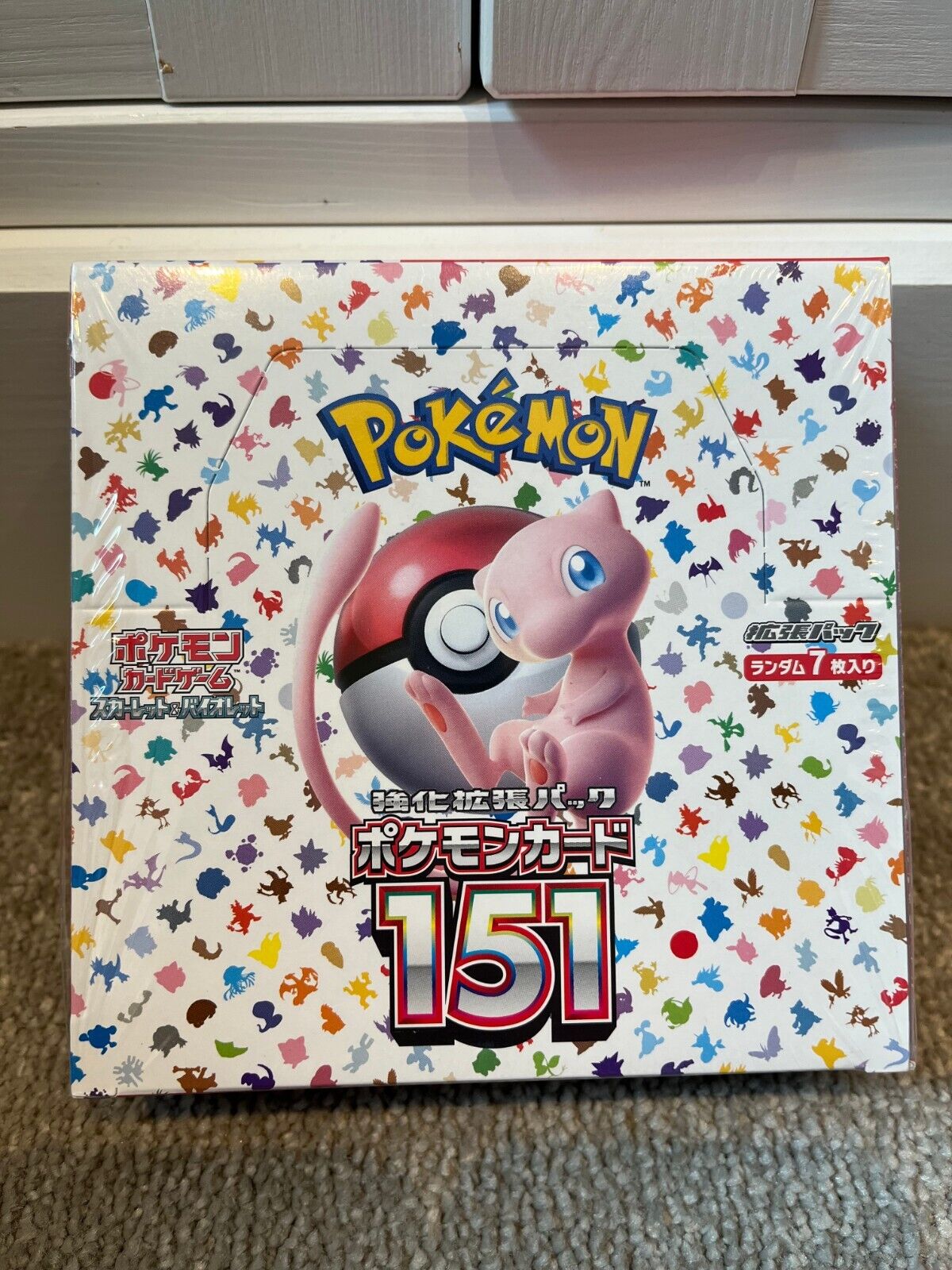 Pokemon 151 booster box Japanese New & Sealed- UK IN HAND  #6