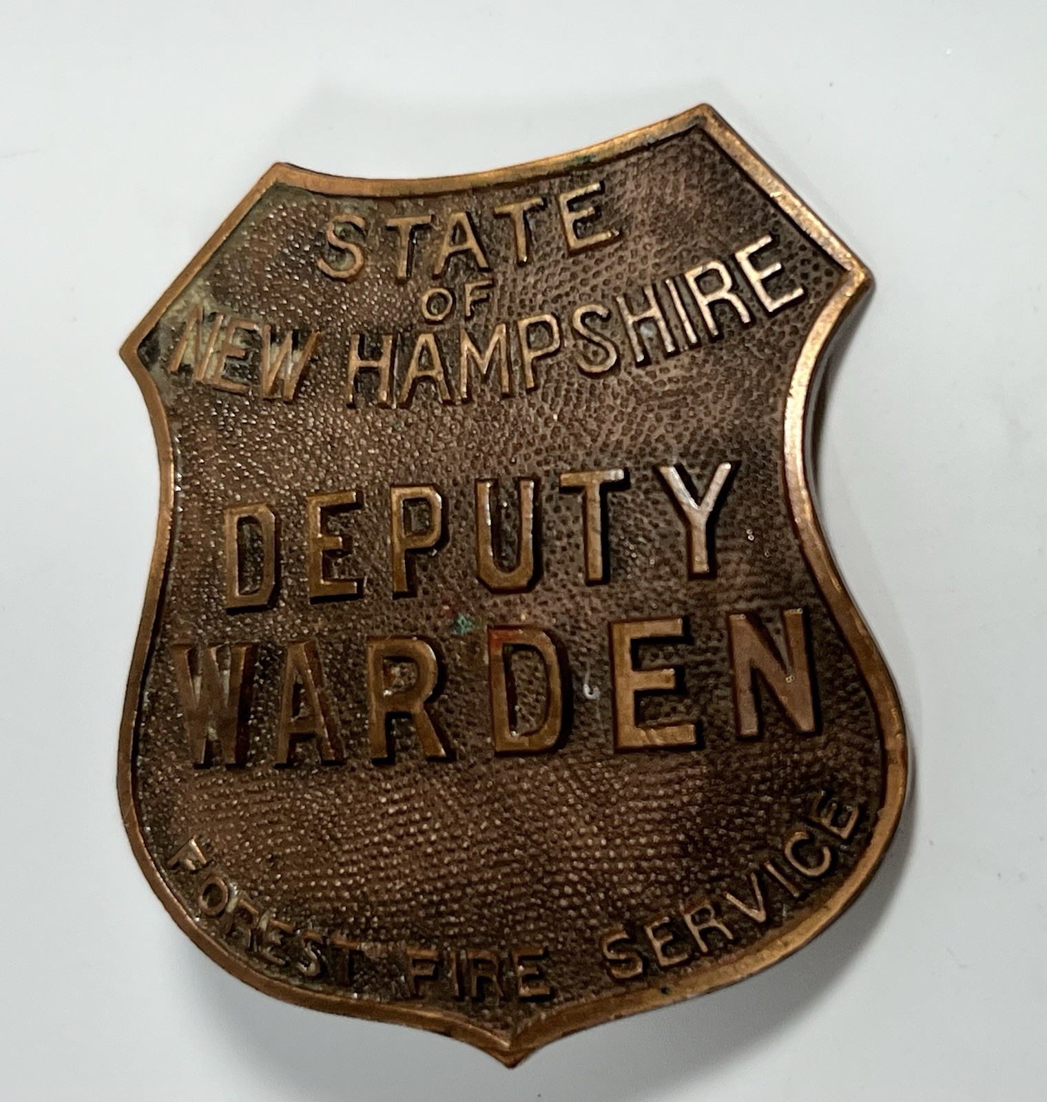 Vintage 1930’s State of New Hampshire Deputy Warden Forest Fire Service Pin Vintage 1930’s State of New Hampshire Deputy Warden Forest Fire Service Pin