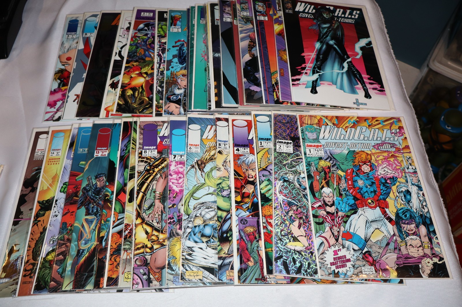 Complete Set Wildcats 1-31 Trilogy 1-3 Special Sourcebook Jim Lee NM Image Comic