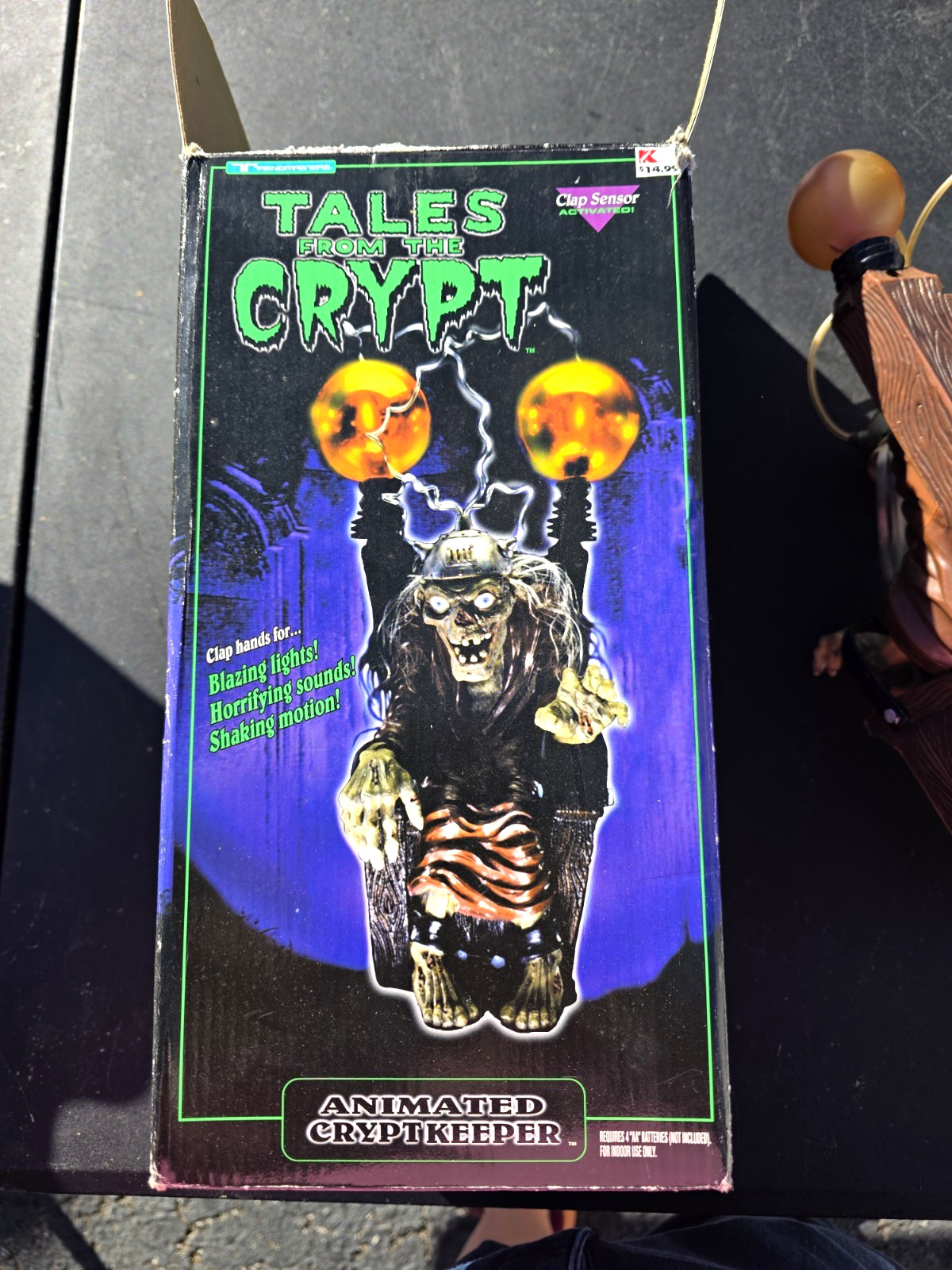 Trendmasters Tales From the Crypt Clap Sensor Animated Cryptkeeper Figure