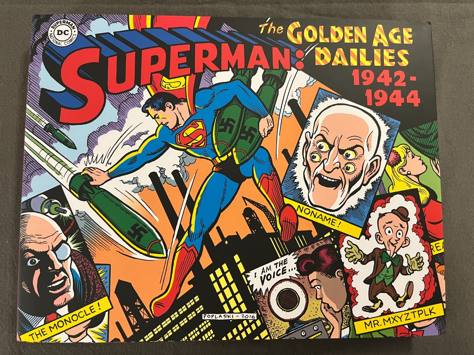SUPERMAN: THE GOLDEN AGE DAILIES 1942-1944 Hardcover : Brand New Condition