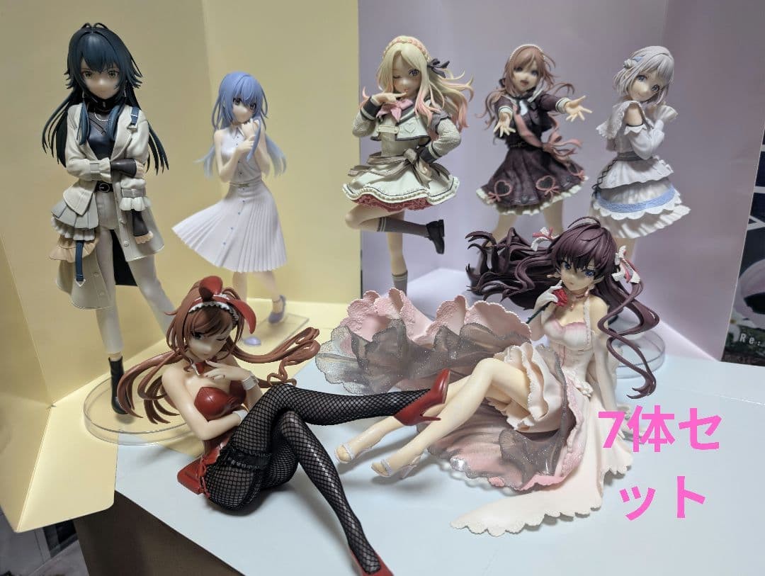 Idolmaster Figure Lot Collectible Anime Figures Fully Functional Authentic Japan
