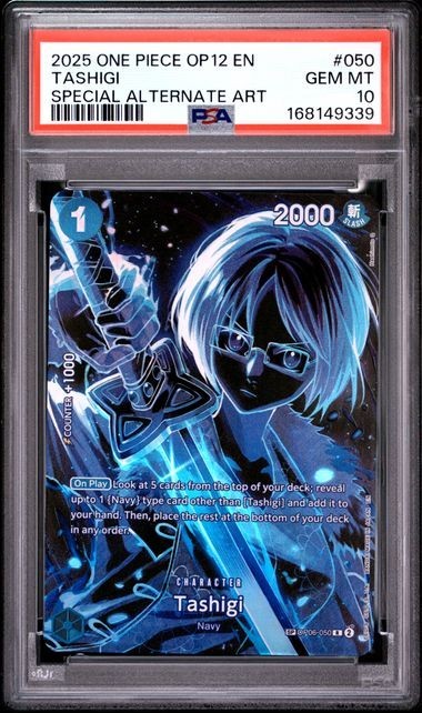 2025 One Piece Op12-legacy Of The Master #050 Tashigi Special Altern (CSC055218)