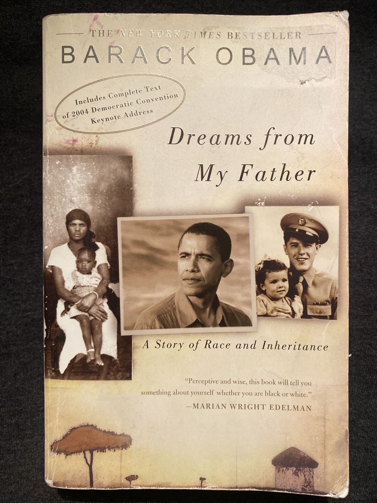Barack Obama *SIGNED* Dreams From My Father Book - US President - AUTHENTIC