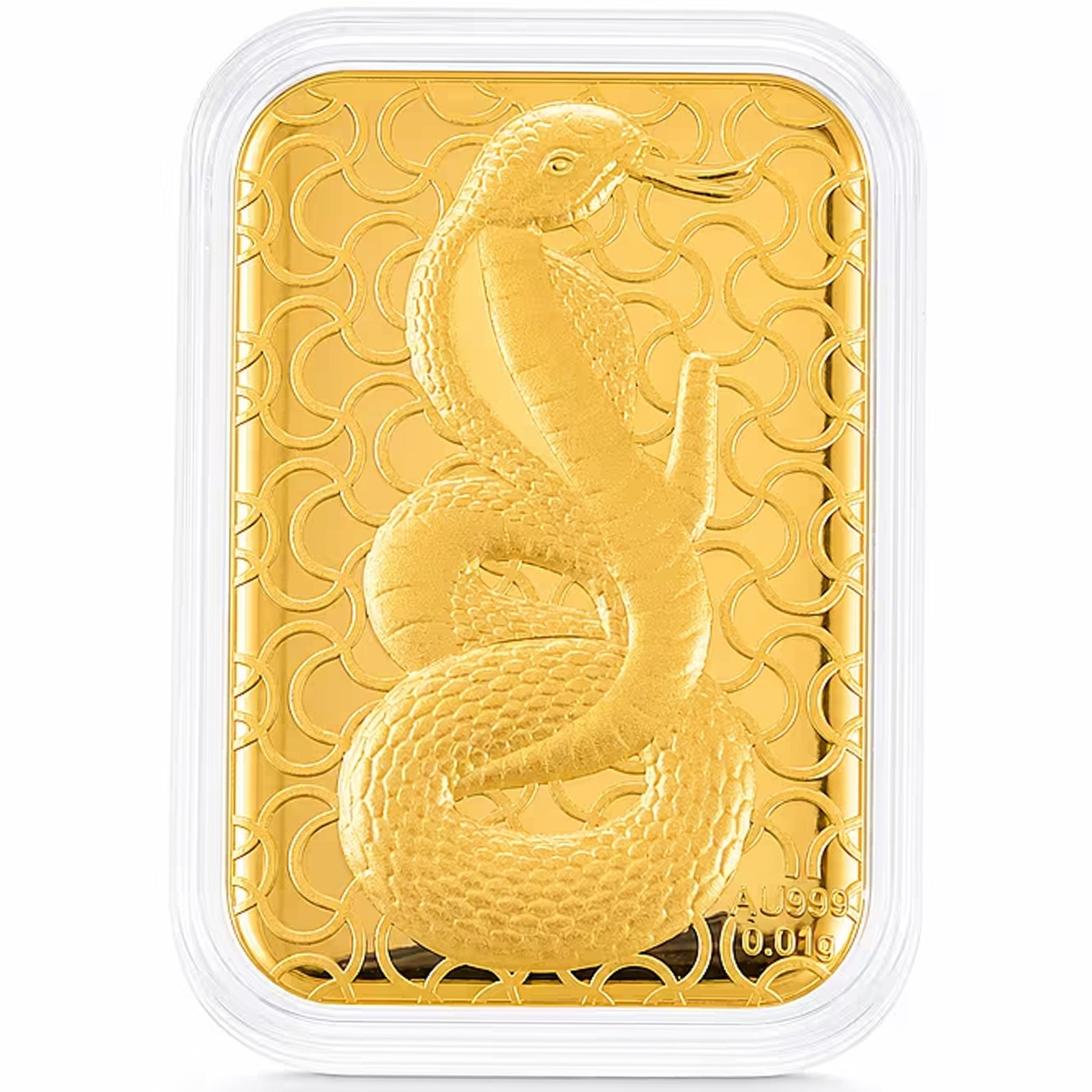 Shop LC Solid 24K Yellow Gold Emboss Sheet, 10mg - Serpent