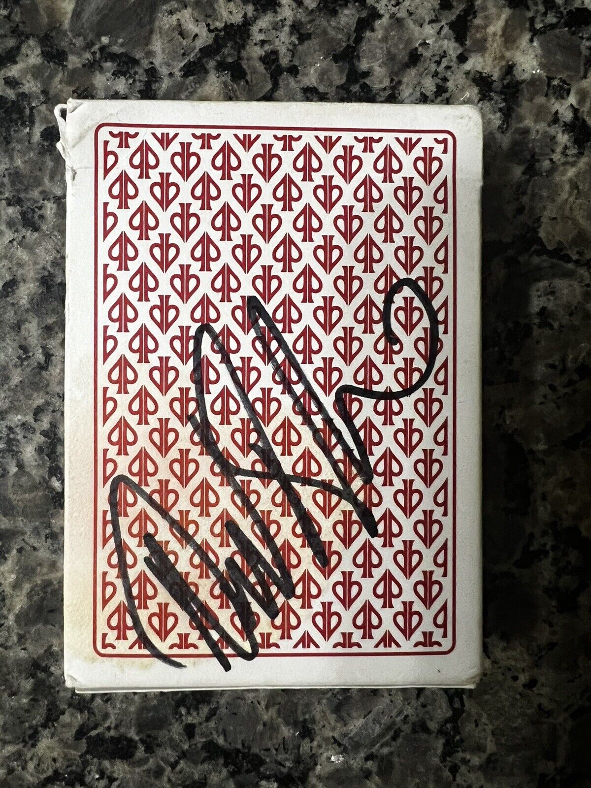 DAVID BLAINE White Lions Tour Edition Playing Card Deck SIGNED - Rare