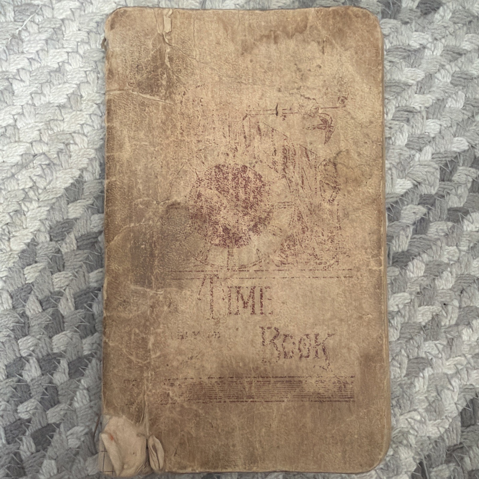 VINTAGE RR TIME BOOK 1924-1946 VINTAGE RR TIME BOOK 1924-1946