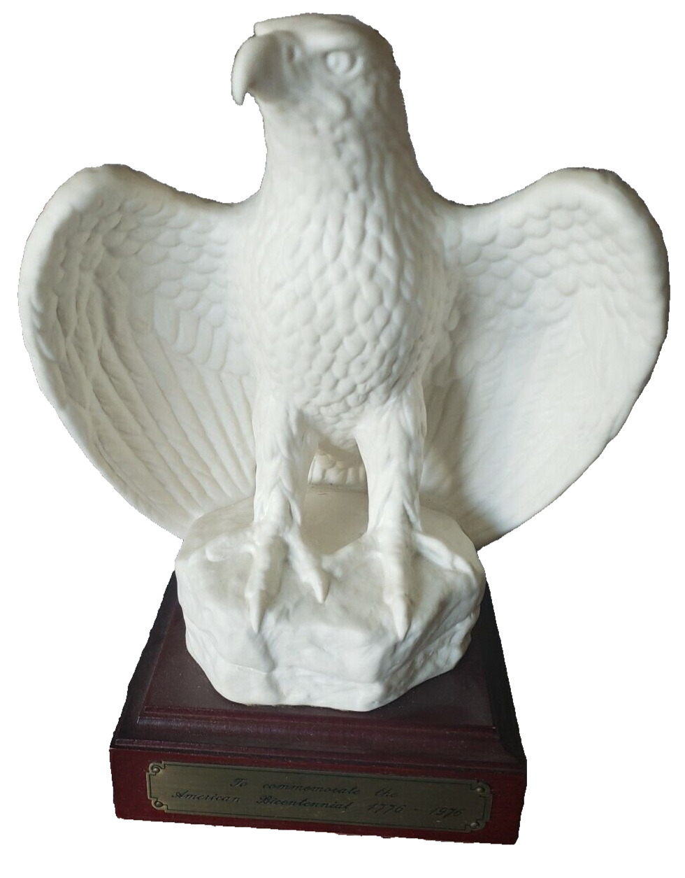 Goebel American Bicentennial Eagle Figurine on Wooden Base Ltd Ed
