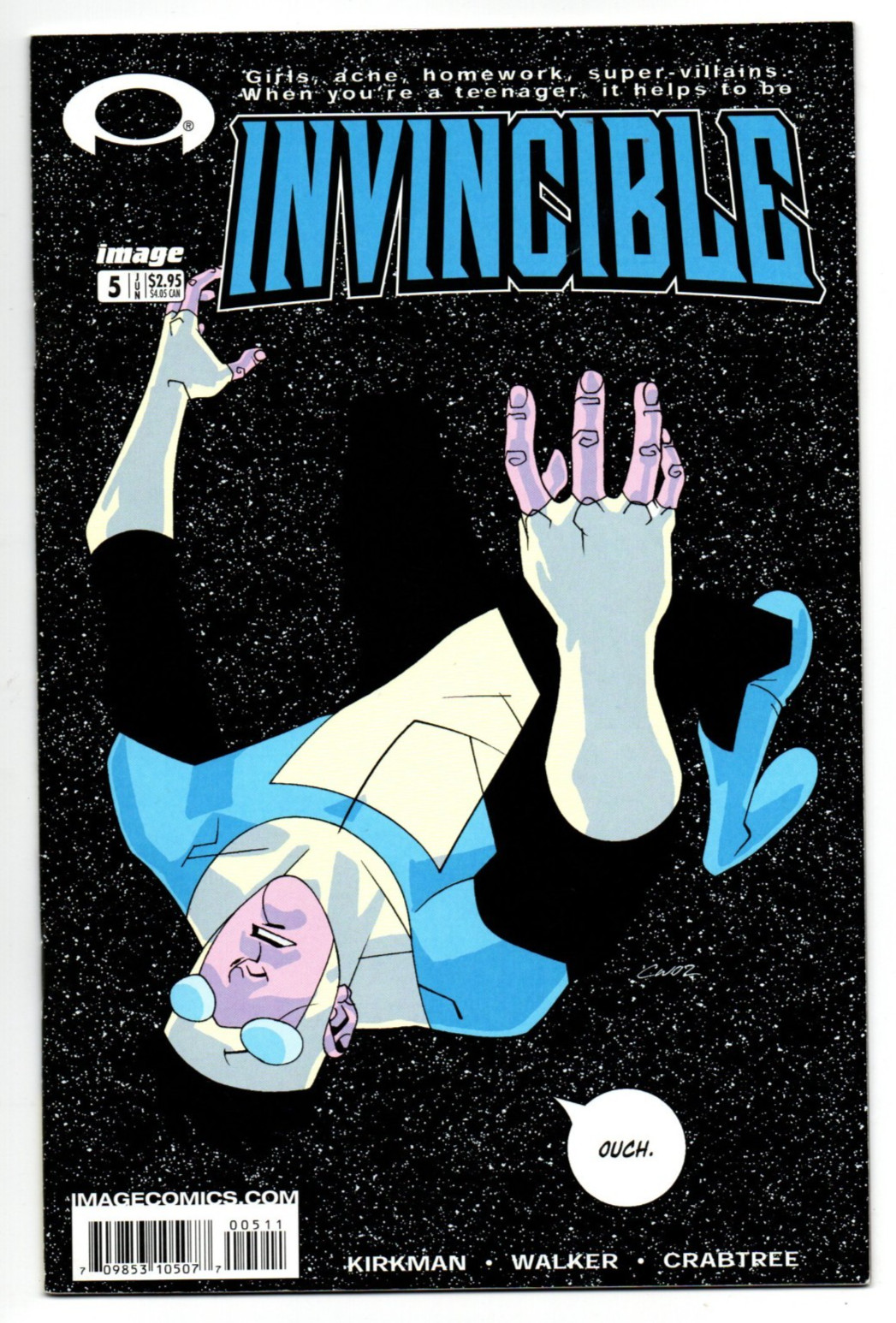 Invincible #5 VF/NM High Grade Key 1st App. Allen the Alien Image Comics 2003