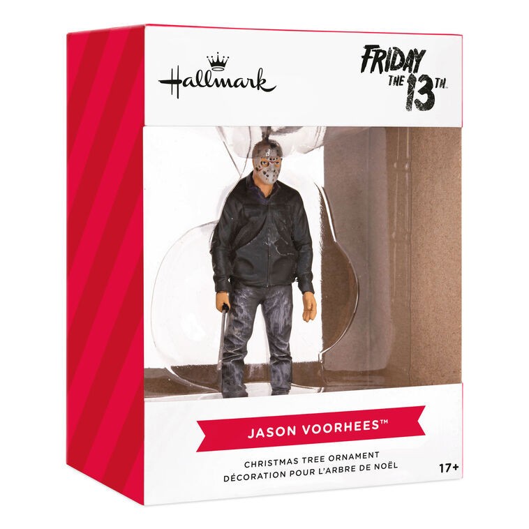 HALLMARK JASON VOORHESS FRIDAY THE 13TH HORROR ORNAMENT MAN CAVE CHRISTMAS TREE