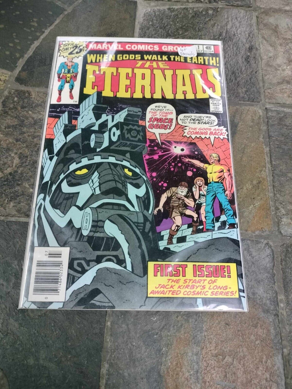 THE ETERNALS #1 Comic Book 1976 Jack Kirby 1st Appearance of the Eternals