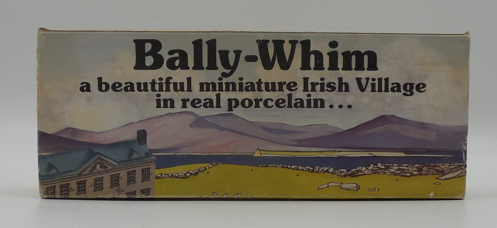 Vintage Bally-Whim Porcelain Miniature Irish Village Wade Potteries COMPLETE