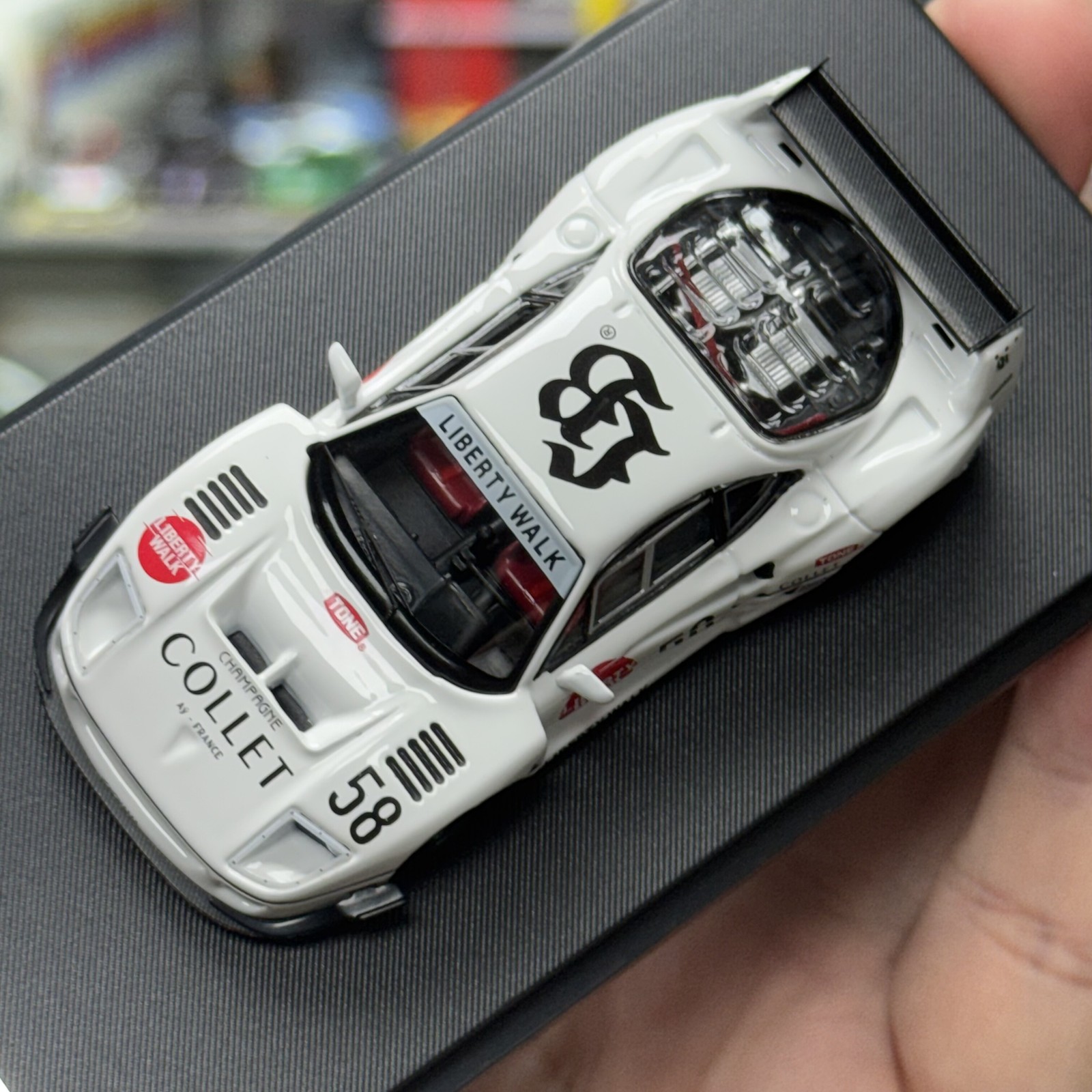 1:64 F40 LB-Work (LBWK) Alloy Diecast Model Car | Liberty Walk Widebody