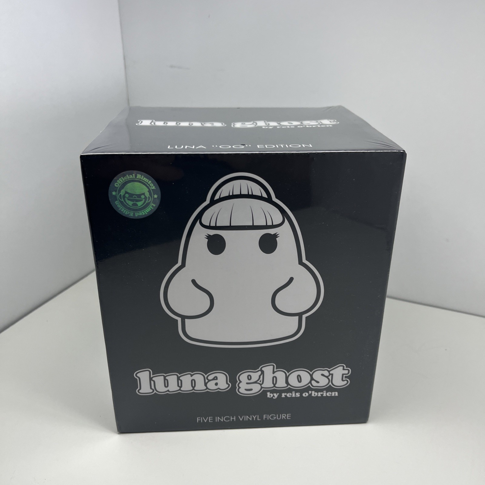 BIMTOY Tiny Ghost OG Luna Ghost Reis O'Brien Designer Art Toy 5
