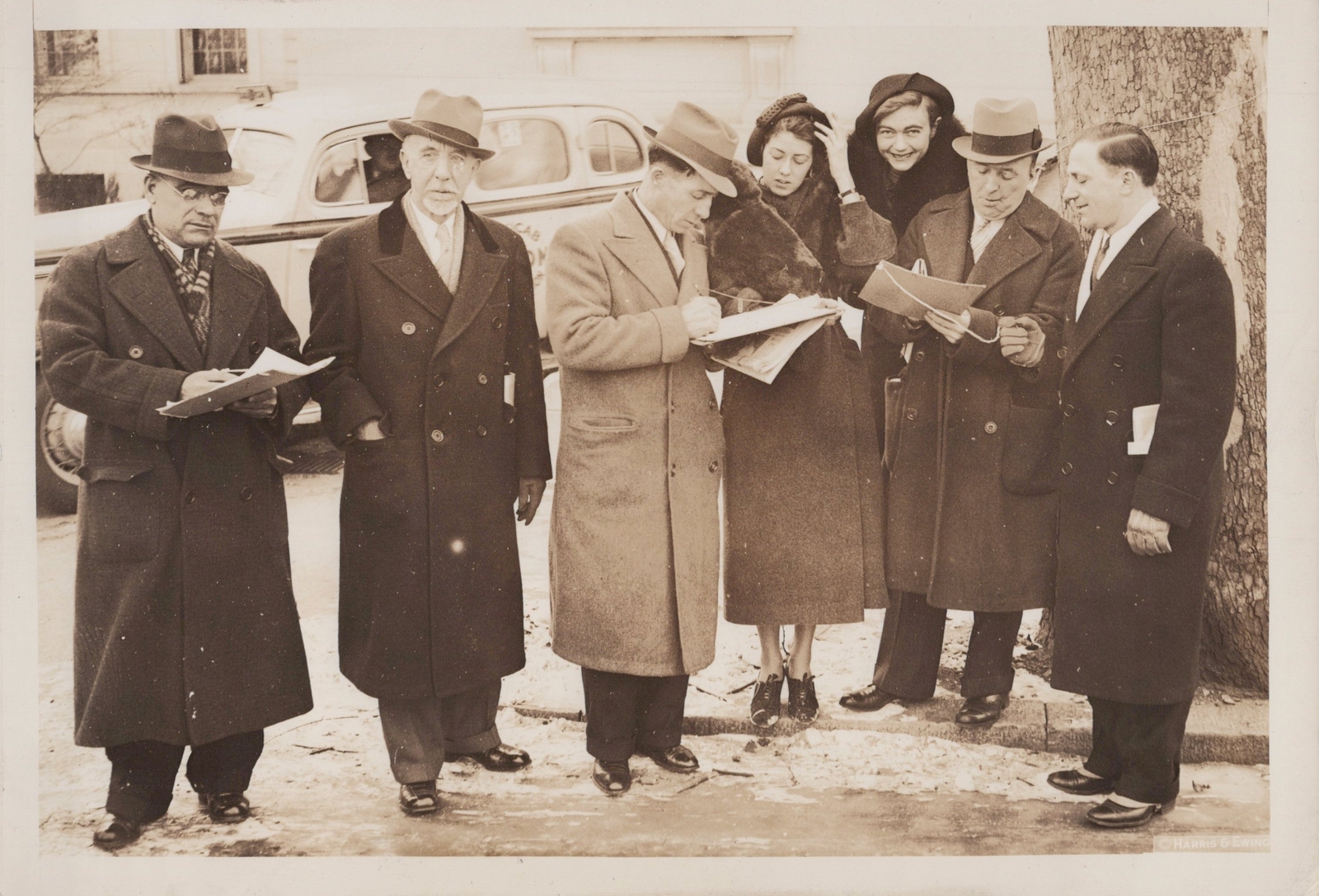 People\'s Mandate Committee Washington D.C. Activism 1936 - Original Press Photo